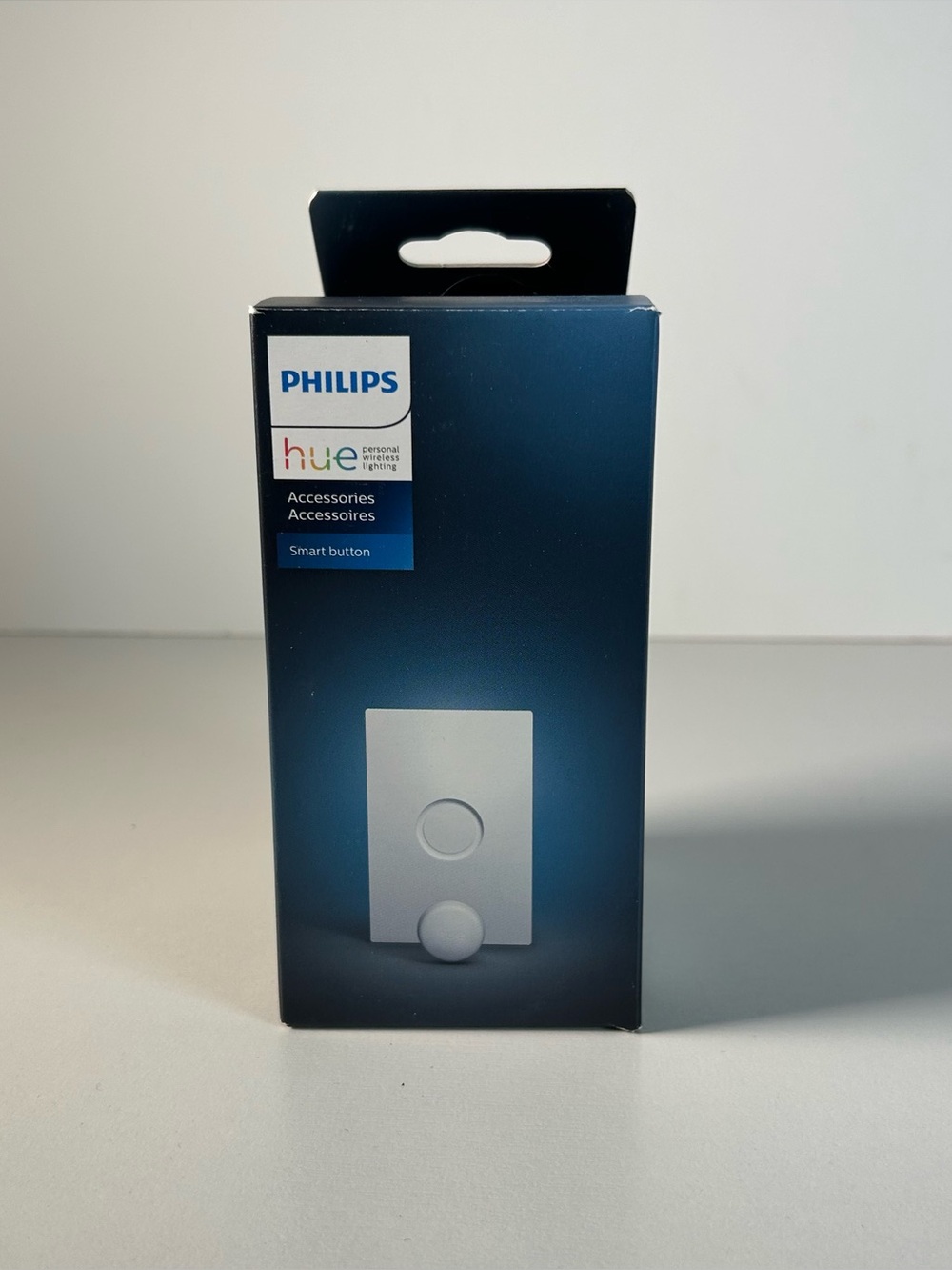 Philips Hue Wireless Smart Light Switch Button, White 1 Pack With Wall Mount New